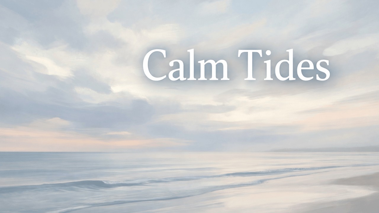Calm Tides Under a Wide Sky Ocean Ambience for Deep Focus, Relaxation ...
