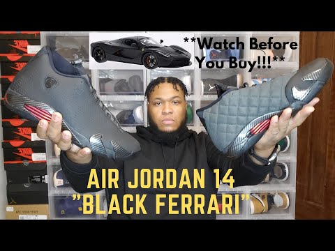 air-jordan-14-black-ferrari-review-**watch-before-you-buy**