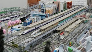 N規鐵道模型 - 豐成鐵道 新幹線運轉實景