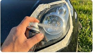 Make your headlights crystal clear in 3 minutes with this suprising method