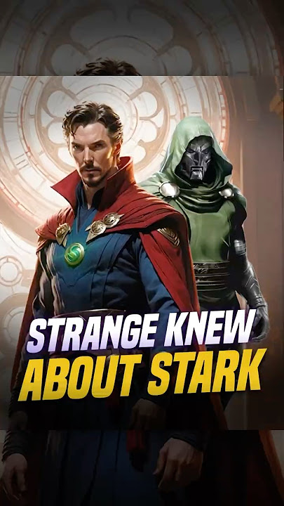 Doctor Strange knew about Tony Stark! #marvel  #mcu  #avengers  #tonystark  #doomsday