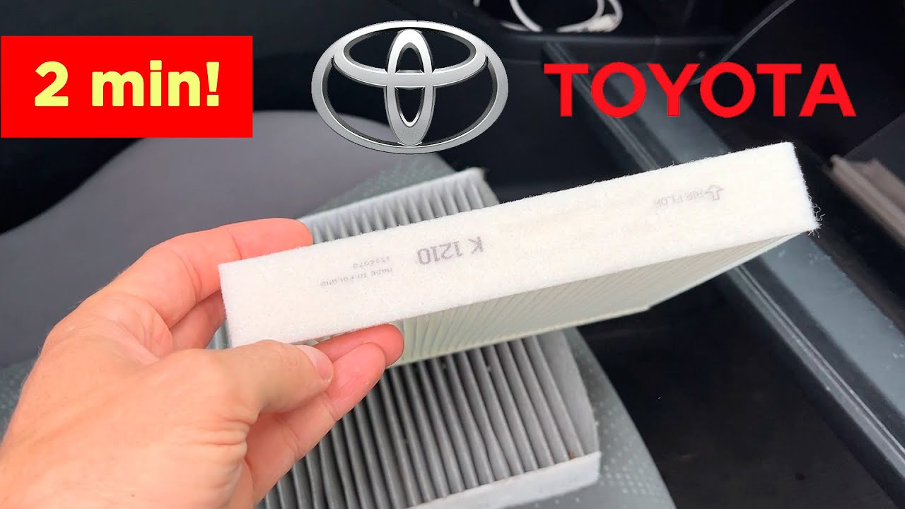 Filtre à Air D'Habitacle PM2.5 Toyota Boshoku - Compatible Auris Corolla Camry RAV4