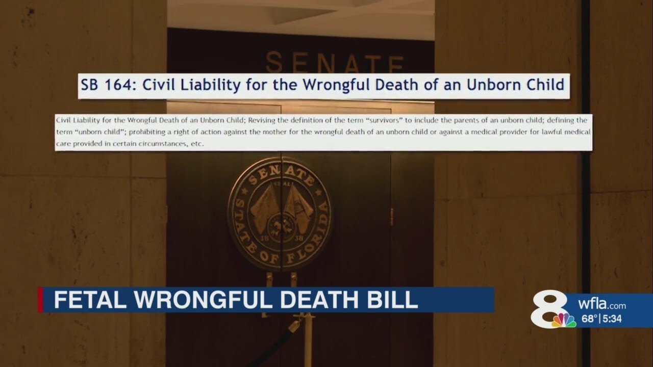 Florida fetal wrongful death bill faces bipartisan opposition
