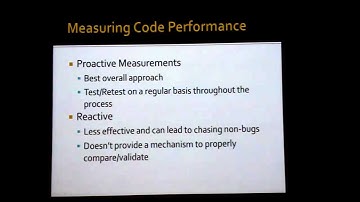 .Net Performance Diagnostic Training Webinar - Part 1 of 5 - Intertech