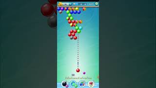 Bubble Shooter and Friends - Level 8 gameplay bubble shooting popping precision puzzle arcade game