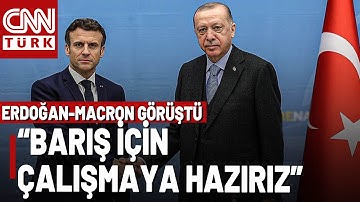 SON DAKİKA🚨Erdoğan, Fransa Cumhurbaşkanı Macron İle Ukrayna