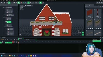 The Sandbox Game - VoxEdit Creating a Christmas Asset