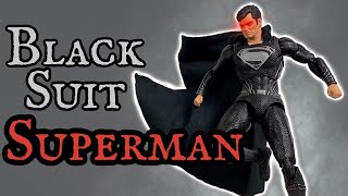 Mafex Zack Snyder Cut Justice League BLACK SUIT SUPERMAN Action Review
