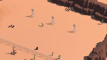 DesertScene for Unity. Part 2.