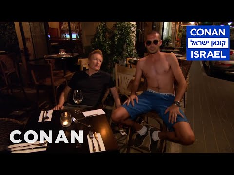 team coco comic con Conan Wanders Tel Aviv At Night - CONAN on TBS