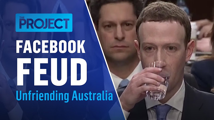 Facebook News Ban: Foreign Friends Back Australia’s Stance Against ‘Bully Boy’ Move | The Project