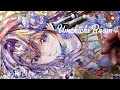 アナログイラストメイキング ガラスペン 透明水彩 分離色 村娘 微ASMR 