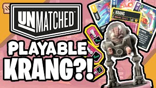 Turn Krang into a playable fighter in Unmatched!
