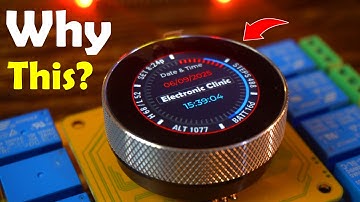 ESP32 S3 Timer Switch Relay with Touchscreen & Encoder | SquareLine Studio and LVGL