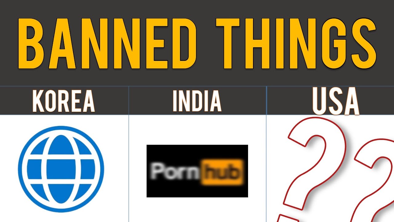 BANNED Things in Different Countries YouTube