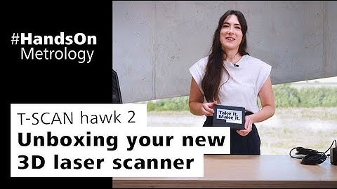 ZEISS T-SCAN hawk 2: Unboxing your new 3D laser scanner