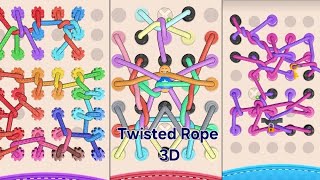 Twisted Rope 3D part 1 Level - 1 to 10 #games #playstation #foryou  screenshot 5