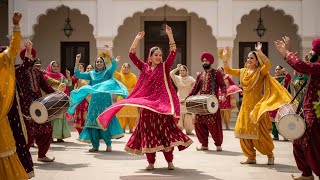 Aao Ni Kudiyon Giddha Pao Ni 💃 | New Punjabi Giddha Song | Wedding Mehndi Jago Dance 2025 | Ladies screenshot 4