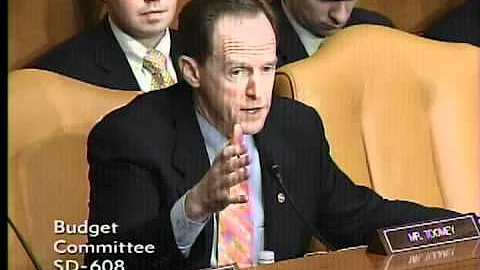 Sen. Toomey questions Treasury Sec. Geithner on th...