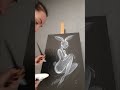 Чуть не забыла самое главное) #art #картинавинтерьер #картинаакрилом #картиначб #графика