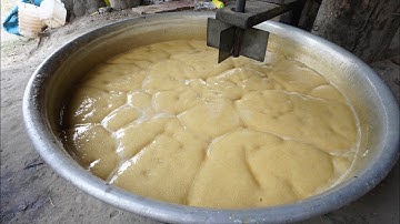 Vào tận lò xem cách nấu đường thốt nốt sạch không chất tẩy, không pha đường cát