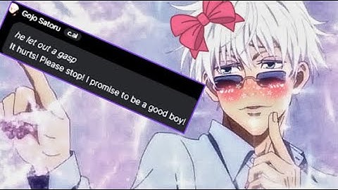 Gojo but i bully him into submission | Character AI