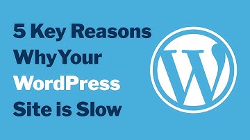 5 common reasons why your WordPress site is slow