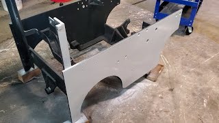 Stripping and painting a forklift chassis - 1959 Clark Clipper Forklift Restoration Part - 9 by Harpham's Restorations 337 views 2 years ago 32 minutes