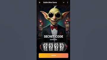 GOBLIN MINE GAME - SECRET CODE - 14.11.24