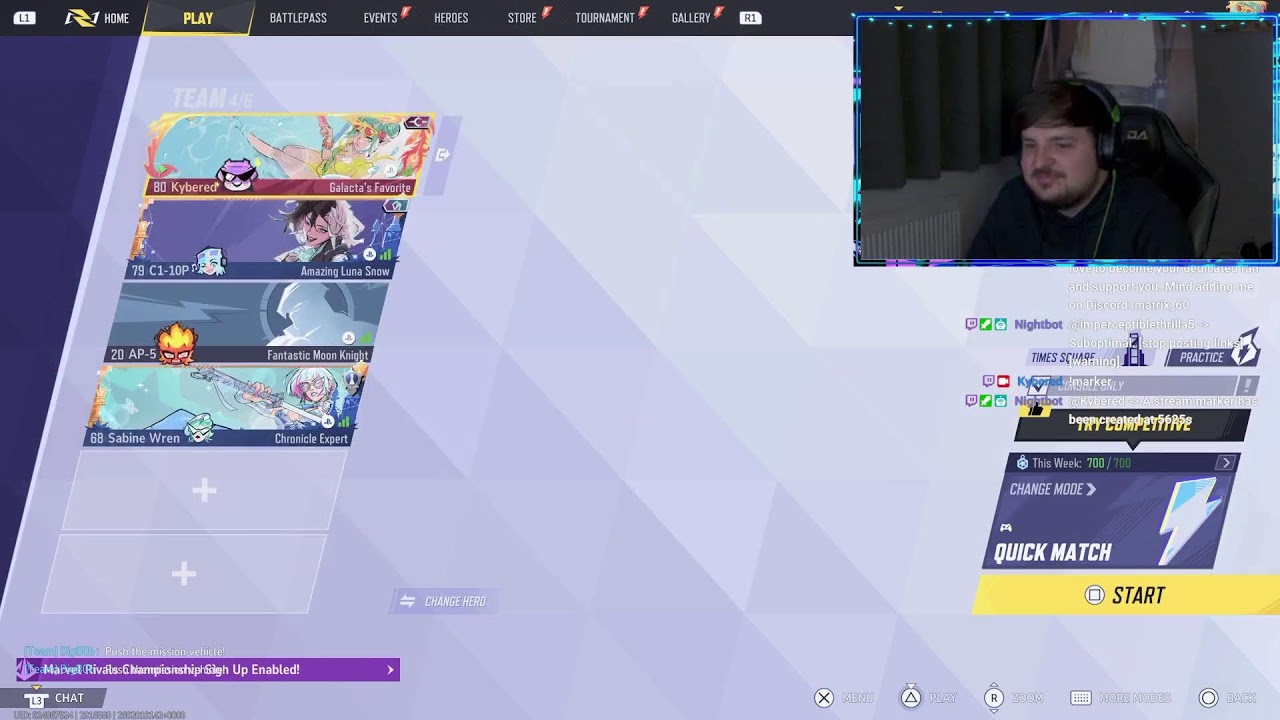 MARVEL RIVALS QP CHAOS