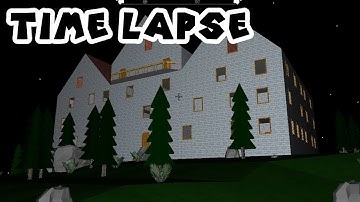 Building a Mansion (Time Lapse) - Model Creator for Game Maker