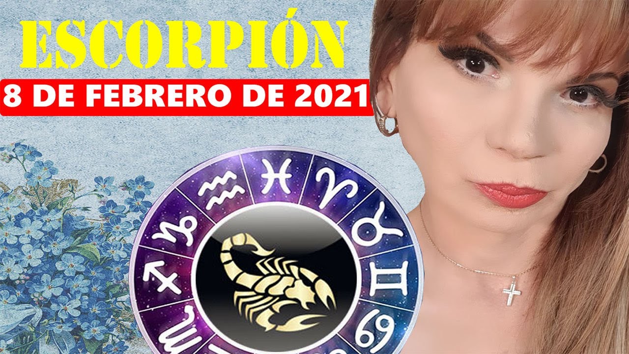 Escorpio horóscopo de hoy 8 de Febrero 2021 Predicciones sobre el