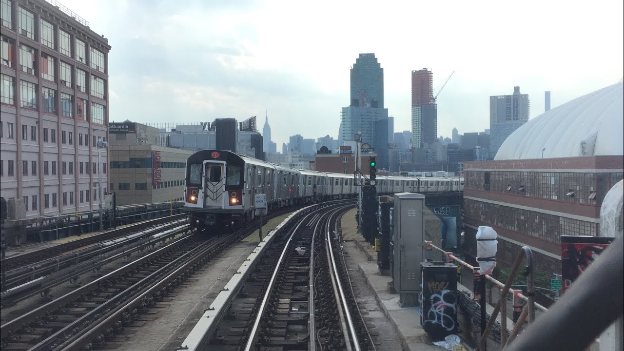 NYC Subway HD 60fps: R62A 7 Local Train Railfan Window Ride To 34th Street-Hudson Yards (5/27/16)