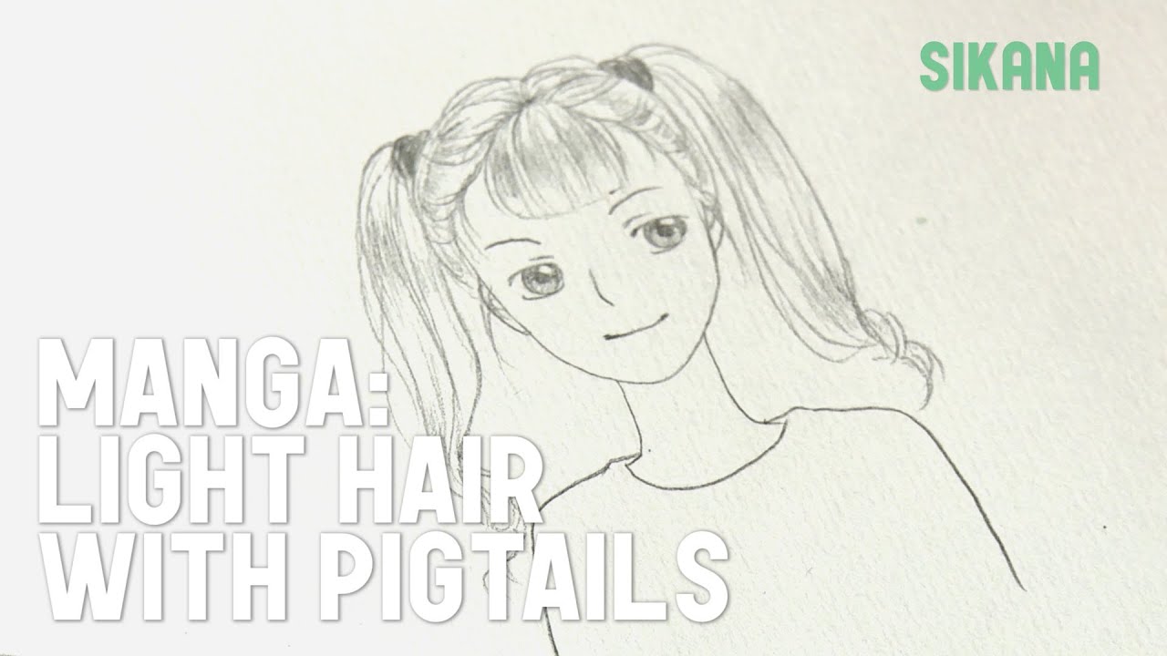 How To Draw Female Hairstyles, Anime & Manga (Basics), Pigliicorn