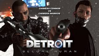 Chimera Connor vs Chimera Markus (Full fight - Win Outcomes) | Detroit: Become Human