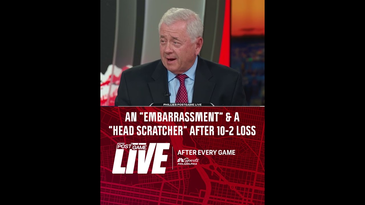 The Phillies Postgame Live crew didn't hold back after a 10-2 loss to the Tigers 😳