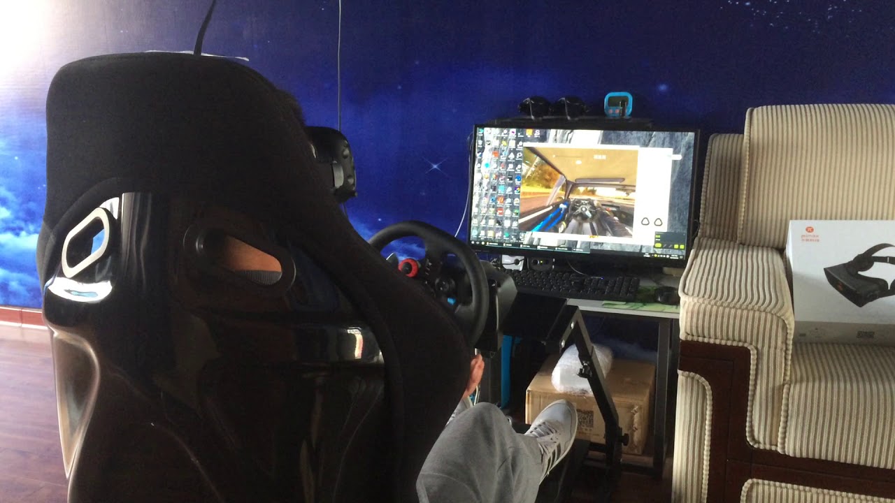 VR Racing Simulator playing Dirt Rally--Time to Racing a real car at ...