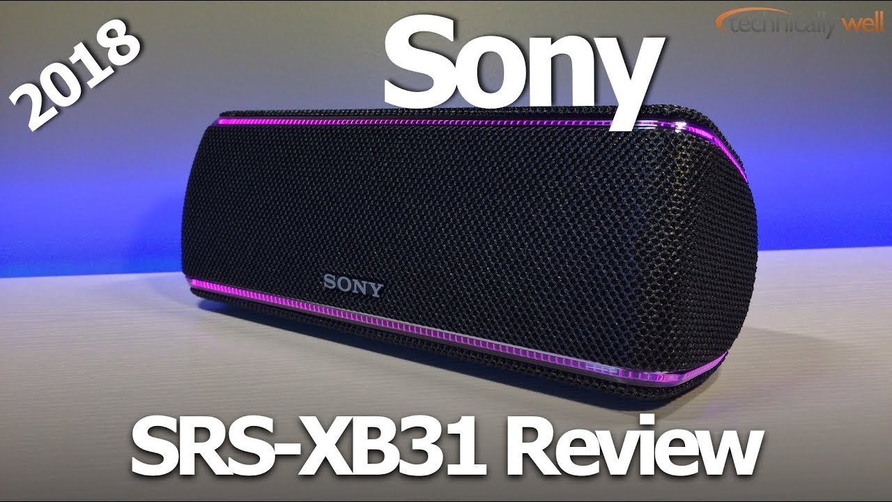 Sony SRS-XB31 Review (2018 model) - YouTube