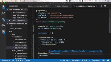 6 -  Componente de cuenta atrás