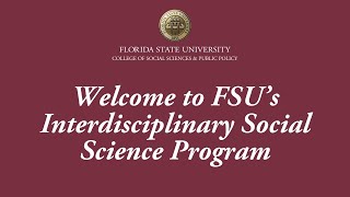 Cosspp Interdisciplinary Social Science Program Full