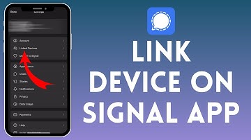 How to Link Device on Signal App (2024) | Connect Device on Signal App