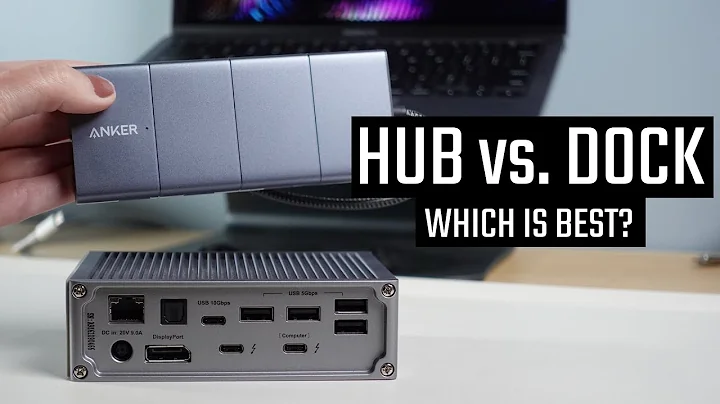 Hub vs. Docking Station! Which one do you need?