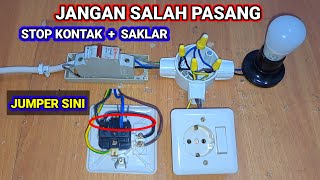 Cara Pemasangan Kabel Jumper Stop Kontak Dan Saklar Broco