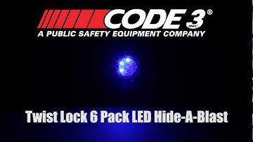 Twist Lock 6 Pack HideABlast - Dual Color Video