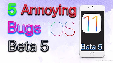 Most Annoying Bugs In iOS 11 Beta 5!