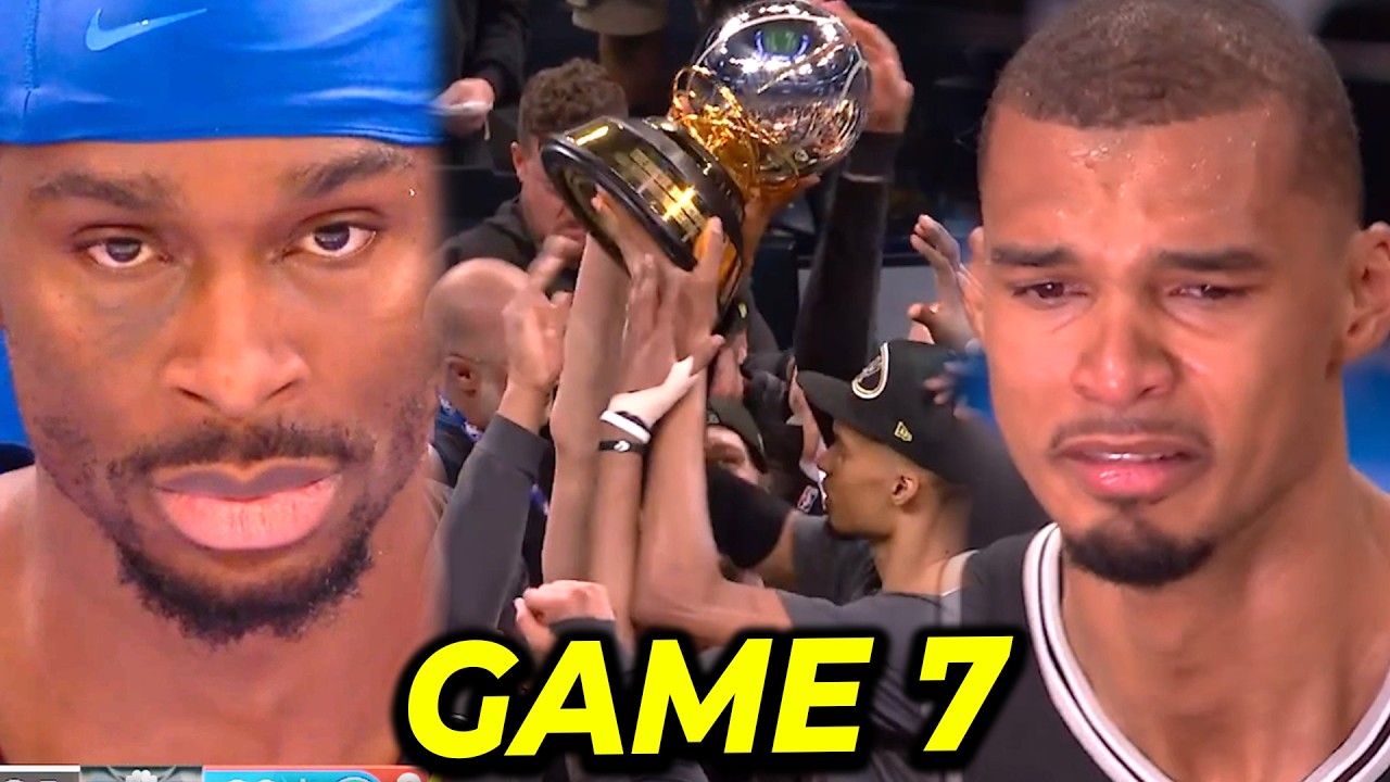 CRAZY GAME 7! Nag-airball si SGA, pinosterize pa ni Wemby! | Iyakan sa ending!