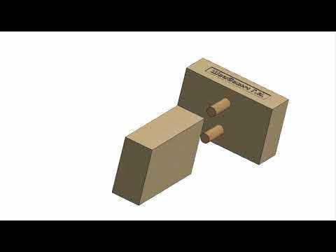 На шипы круглые вставные несквозные - YouTube