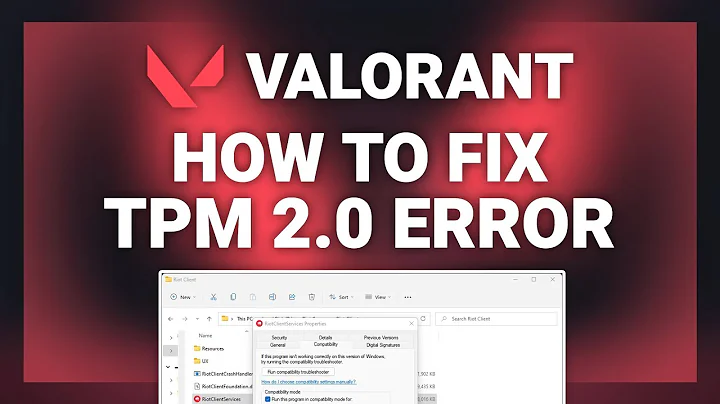Valorant – How to Fix TPM 2.0 Error in Valorant! | Complete 2024 Guide