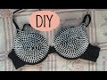 Cómo bordar un corpiño/sostén con tachas, púas, pinches, etc! DIY | Lali Verónica
