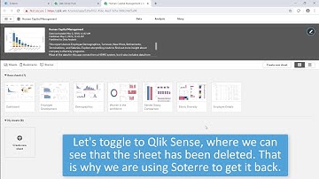 Restore Deleted Objects in Qlik Sense
